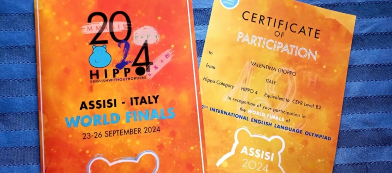 Valentina Gioppo alla finale mondiale delle Hippo Competition